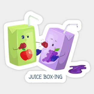 Juice Box-ing Sticker